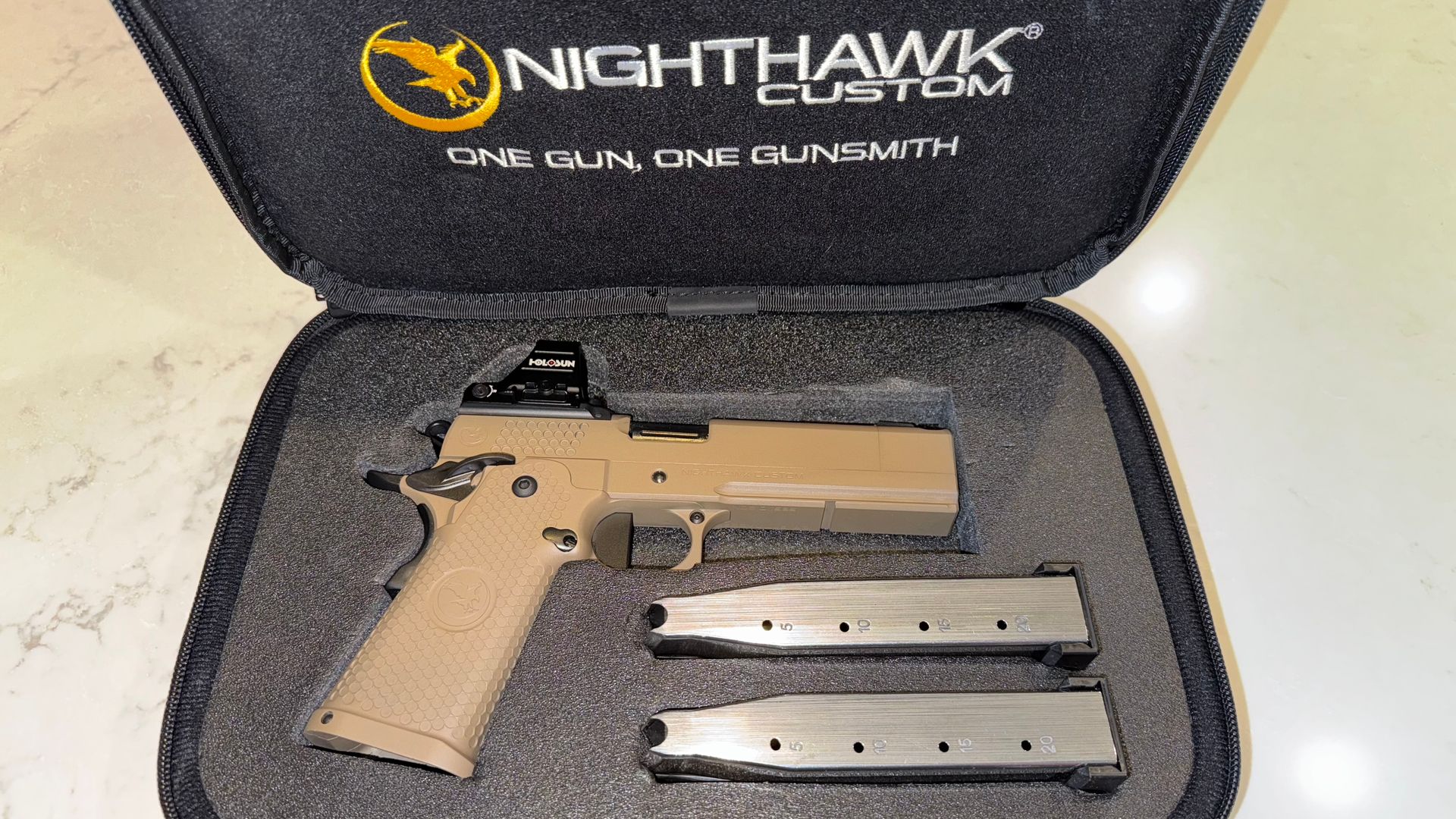 Nighthawk TRS Comp with Holosun 507 competition 5