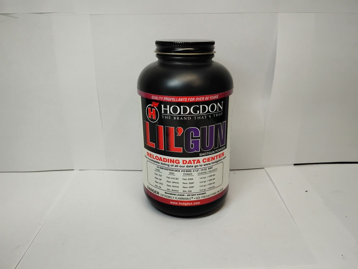 ***SOLD*** Hodgdon Lil' Gun Smokeless Shotshell Powder