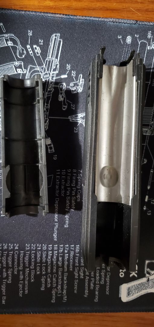 AK47 Polymer Furniture and Handle Grip.  3