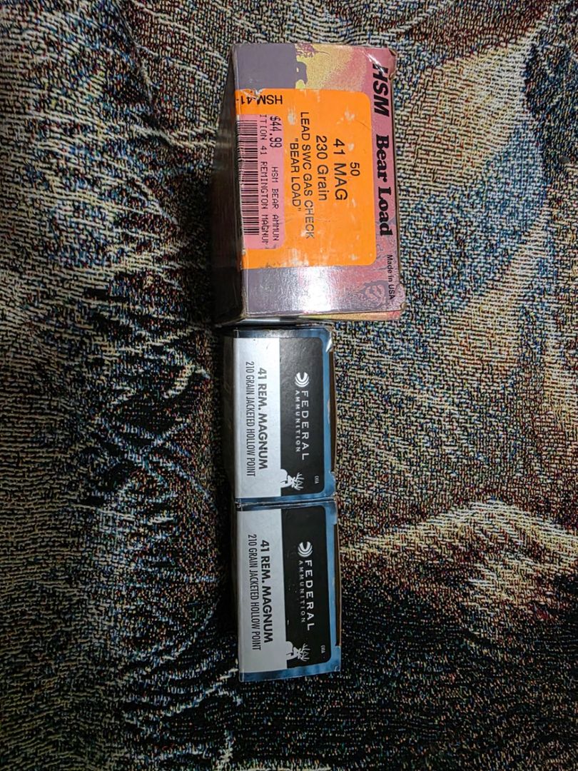 90 rounds of 41 Rem Mag 2