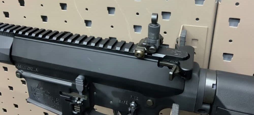 KAC SR-25 22" 6.5 CRDMR DIMPLED RIFLE IN BLK 2