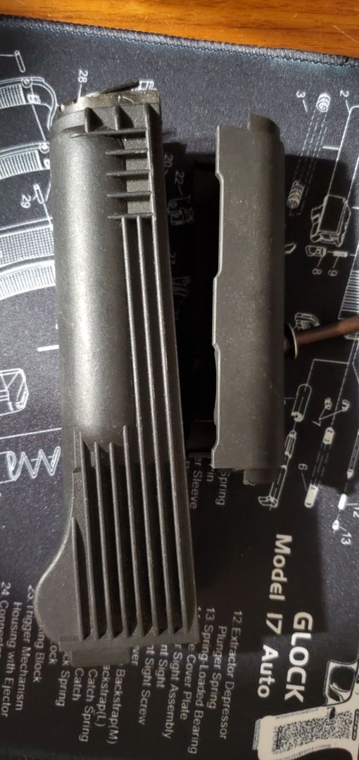 AK47 Polymer Furniture and Handle Grip.  4