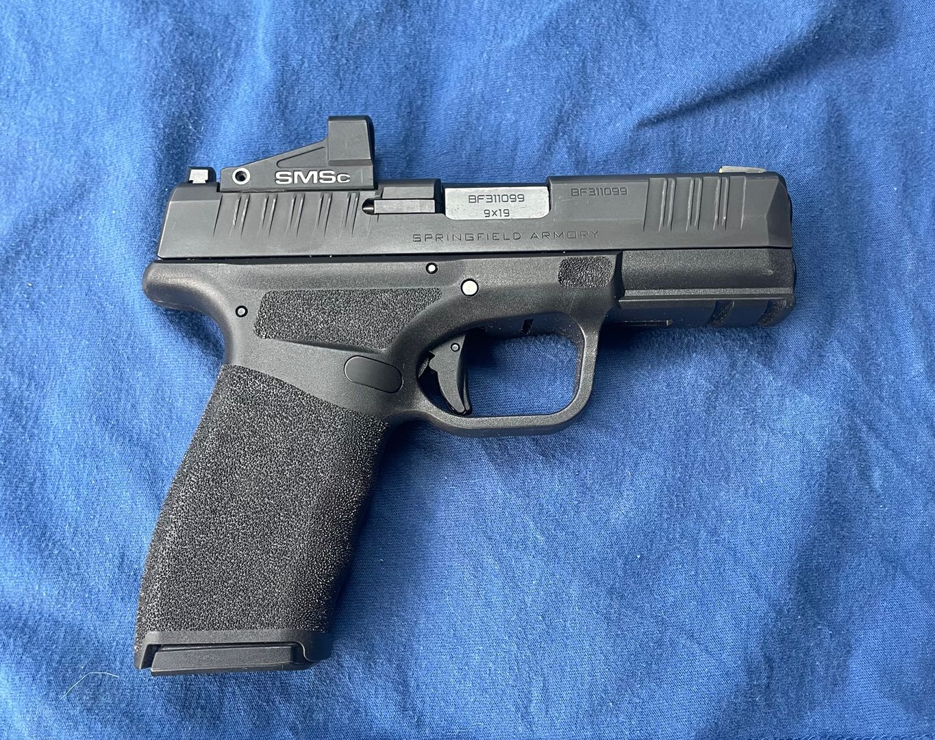 Springfield Hellcat pro with red dot 
