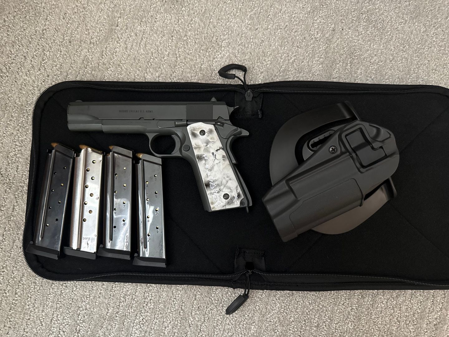 Tisas 1911 A1 is army 9mm