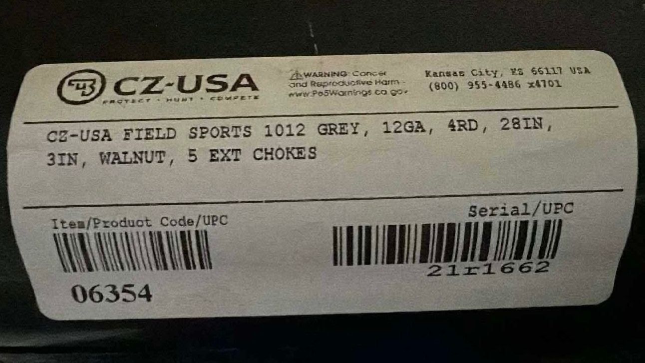 CZ Field Sports 1012