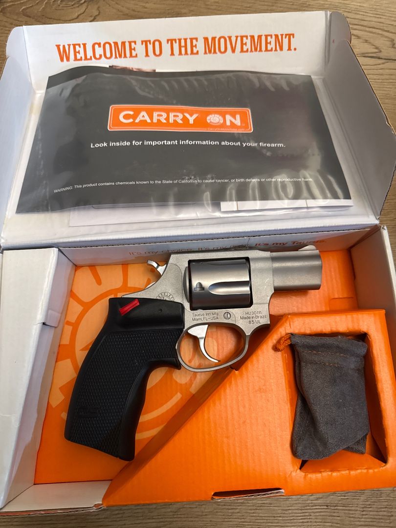 Taurus 38spl revolver personal defense 