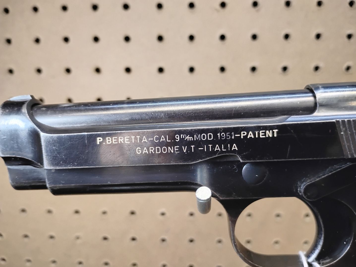 P. Beretta Model 1951 9mm Semi-Auto Pistol 3