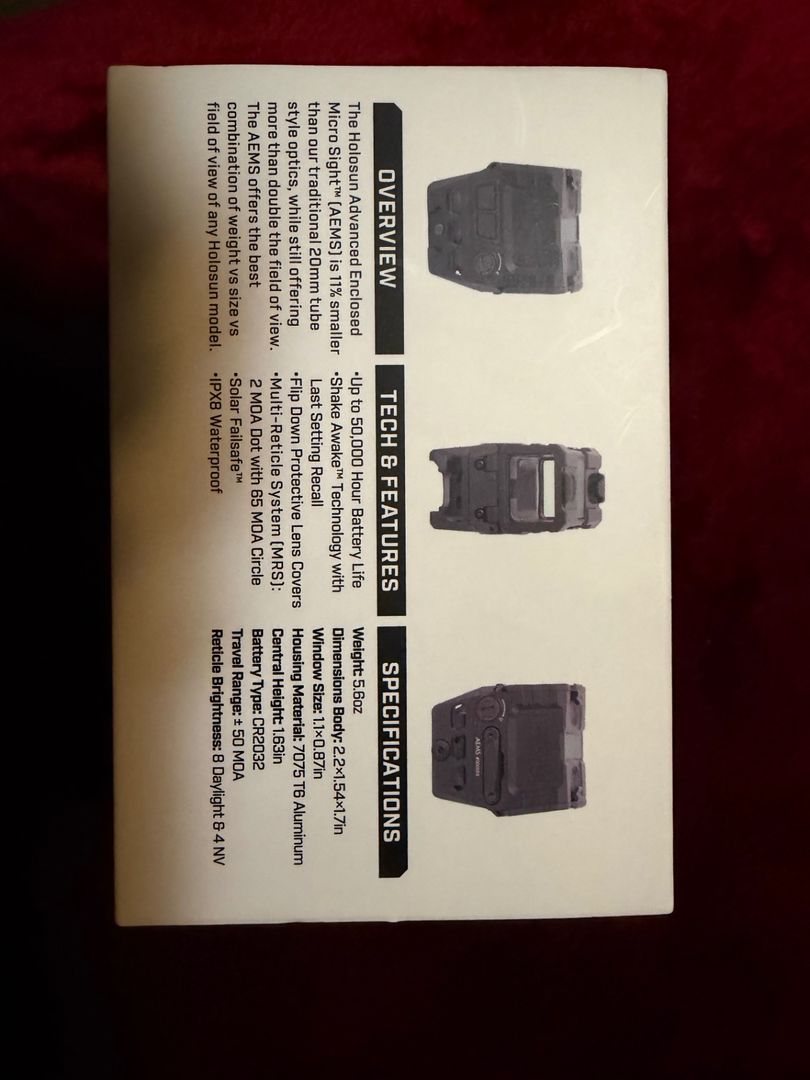 Holosun AEMS for trade 4