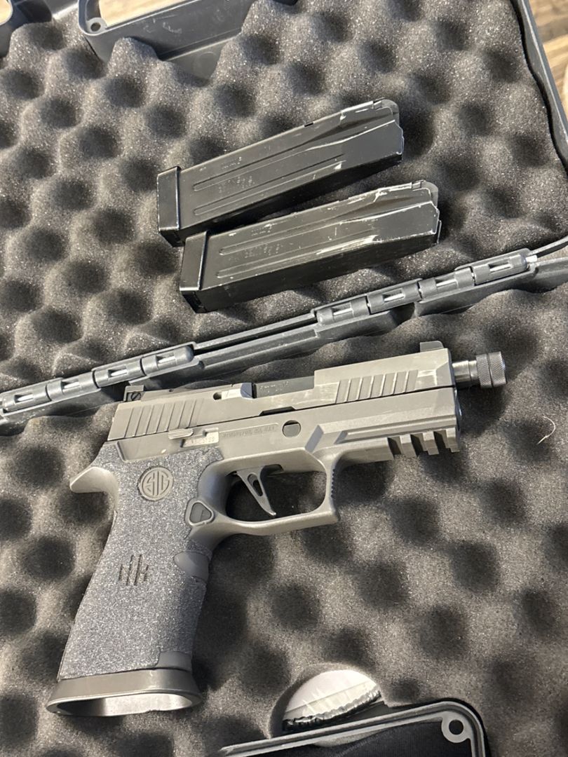 P320 TXG Legion threaded barrel Xcarry 2