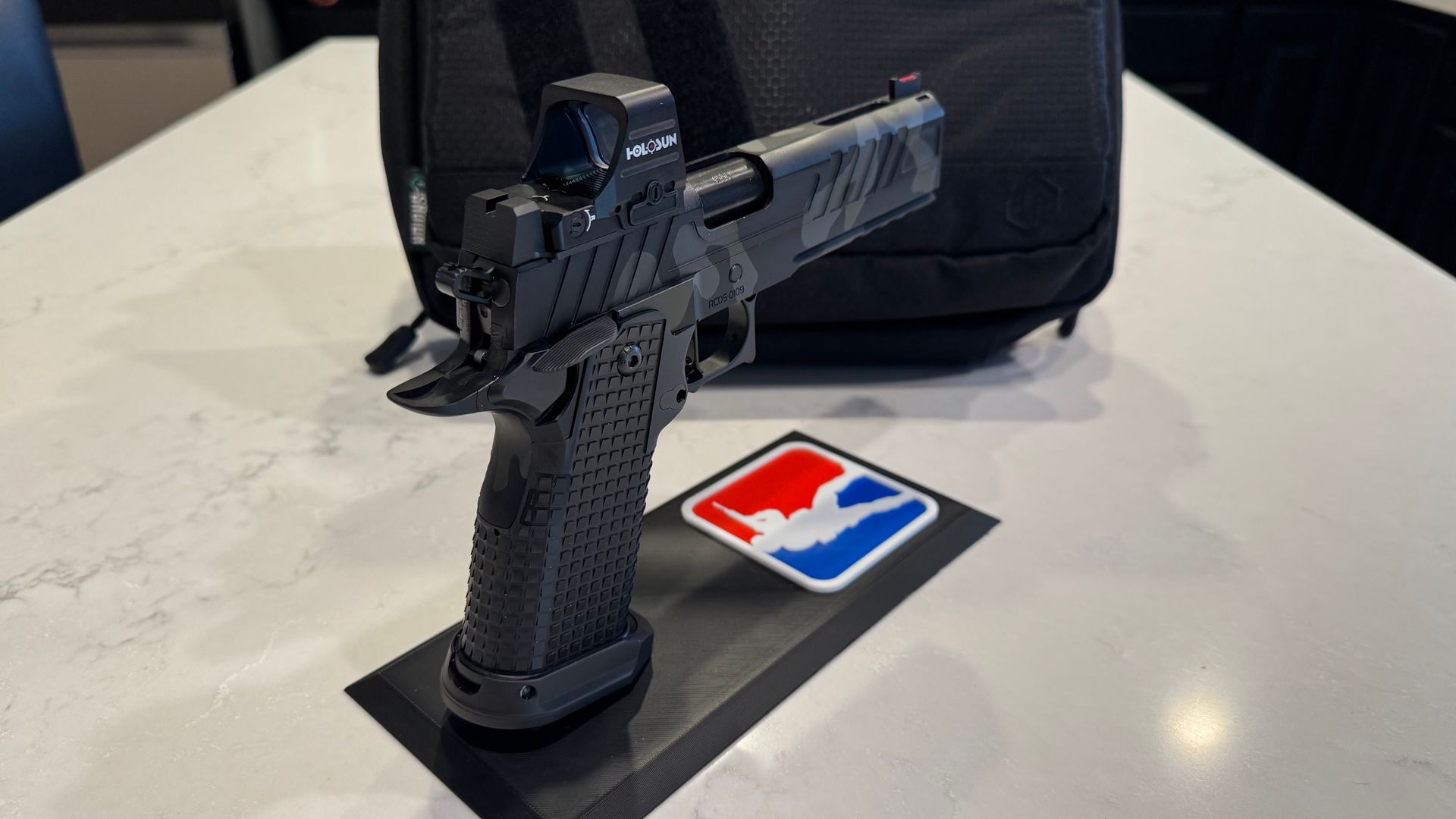 Race City Defense RC9 5" Ported Camo 2011 With Holosun 507 Competition Only 40 rounds shot 2