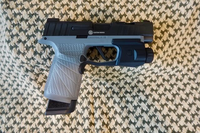 P365XL Spectre slide, Rival Arms barrel, WILSON COMBAT frame