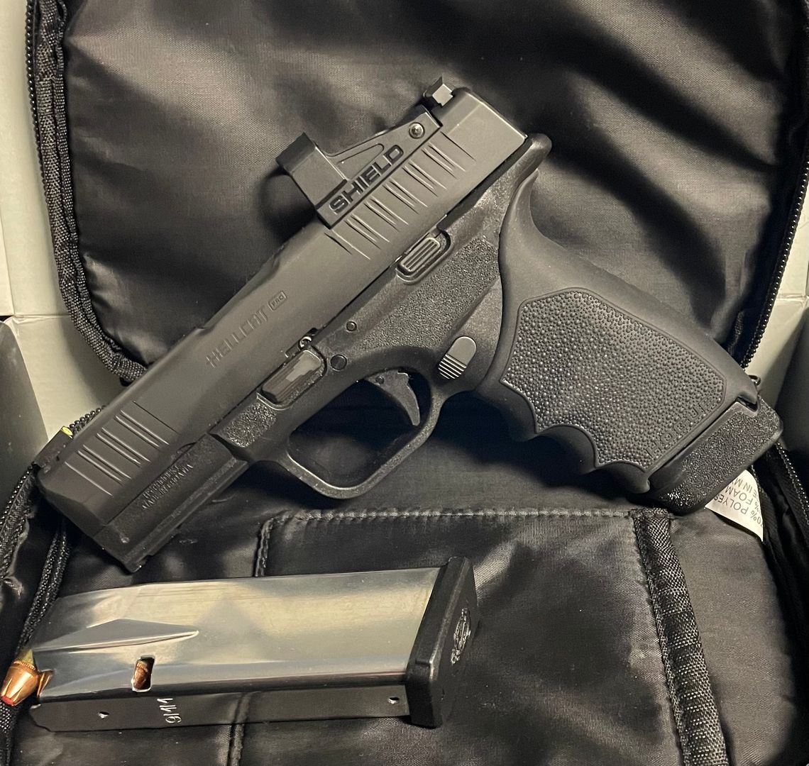 Springfield Hellcat pro with optic 