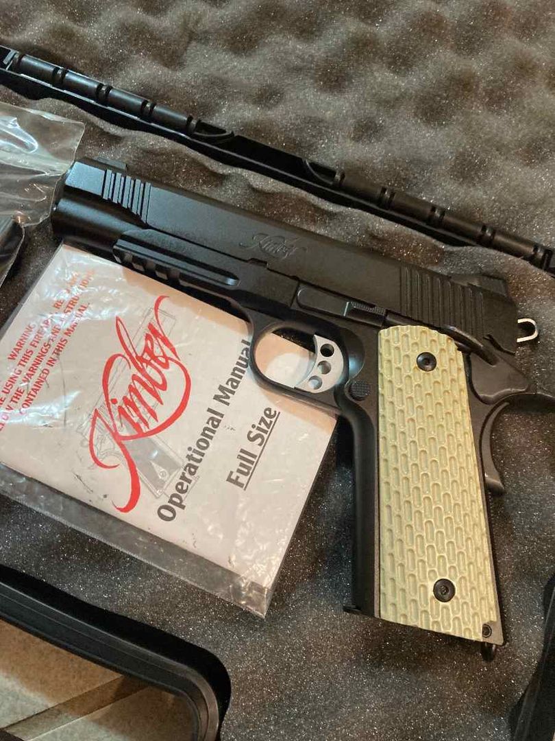 KIMBER WARRIOR .45 HANDGUN PISTOL