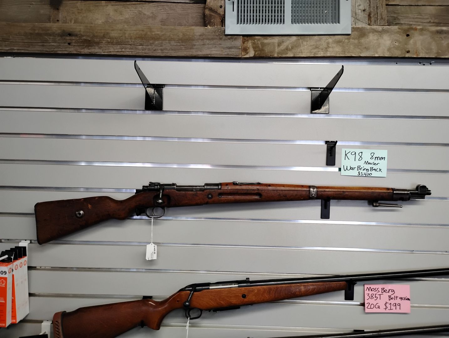 K98 - 8mm Mauser - War Bring Back