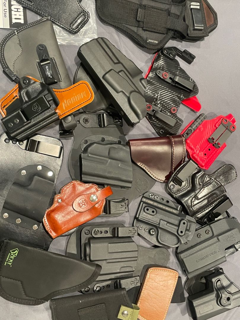 Various Holsters Sell or Trade