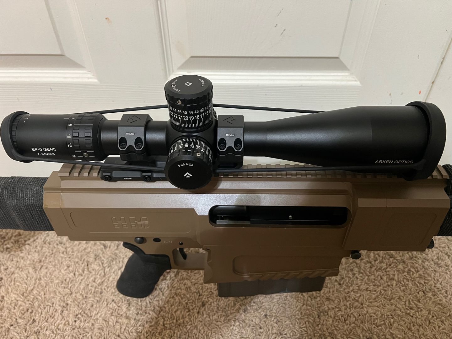 HM Defense HM50B2 .50cal BMG w/ ARKEN EP-5 GEN2 7-35x56 3