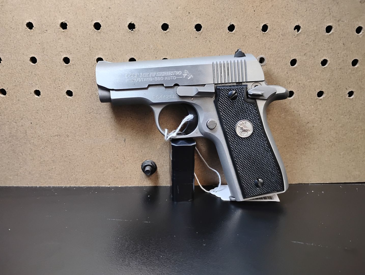 Colt MKIV/Series '80 Mustang .380 Plus II Stainless Pistol 2