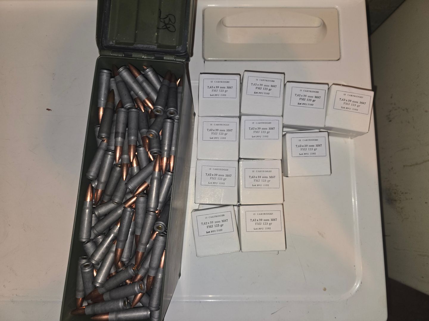 7.62x39 ammo