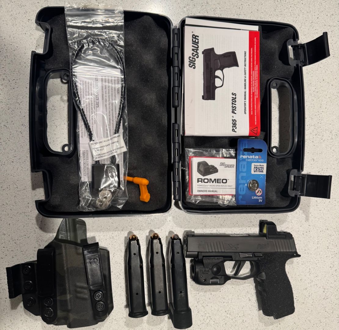 Sig Sauer P365XL, RomeoZero, TLR6 bundle 2