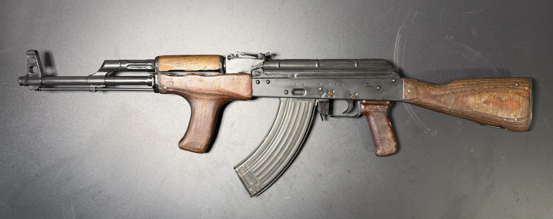 1971 Romanian AKM AK47 Hot Blued Trench Art