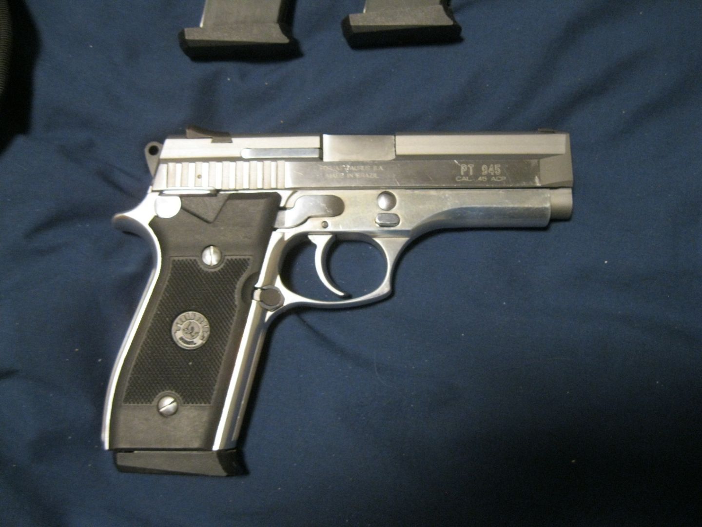 Taurus P945 Chrome 1311 ACP 3
