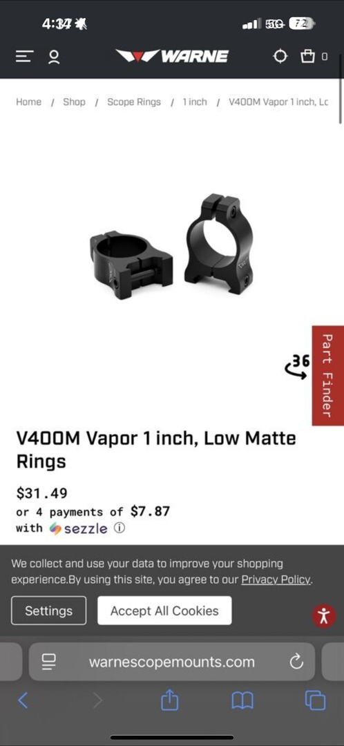 1 inch scope mounts