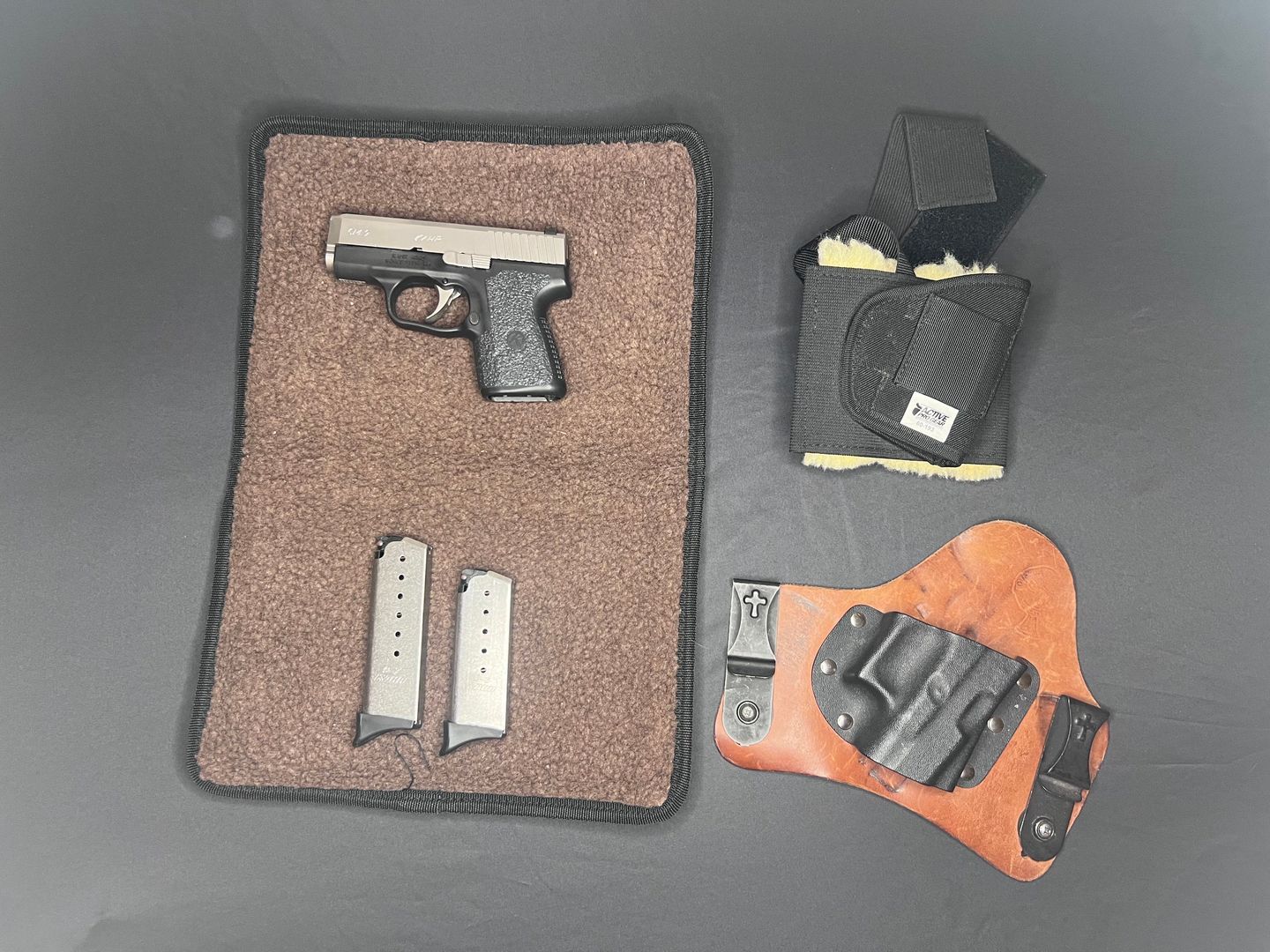 Kahr CM Series 9mm Luger 3in Matte Stainless Pistol - 6+1 Rounds