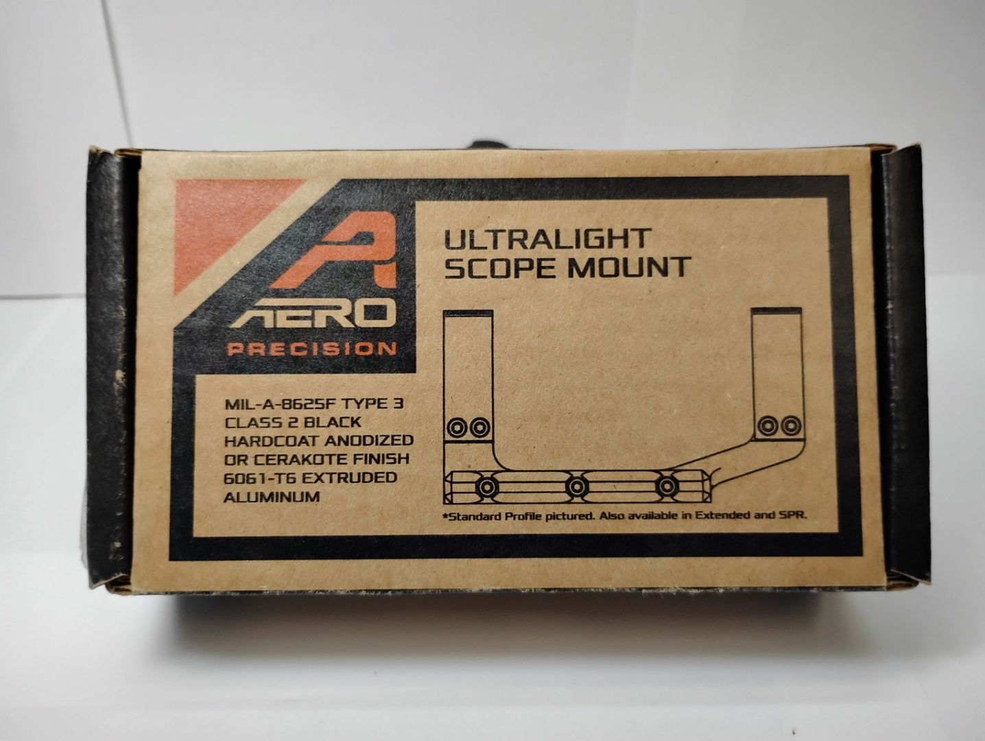 Aero Prcision Ultralight 34mm Scope Mount, Extended 5