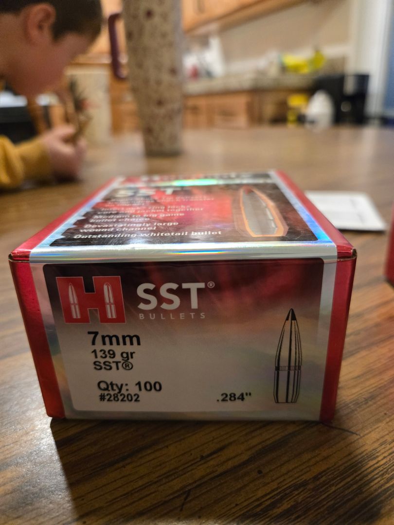 Hornady 7mm(.284) 139gr SST