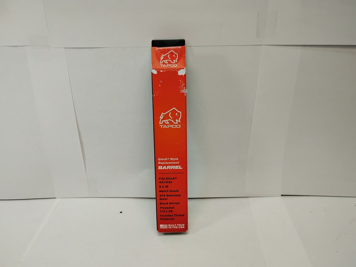 Tapco TAP22003 Glock 43/43X Threaded Barrel 9mm 1/2x28 5