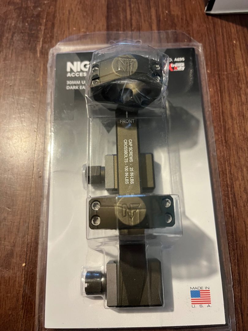 NIB Nightforce 1-8x24 and Ultramount 3