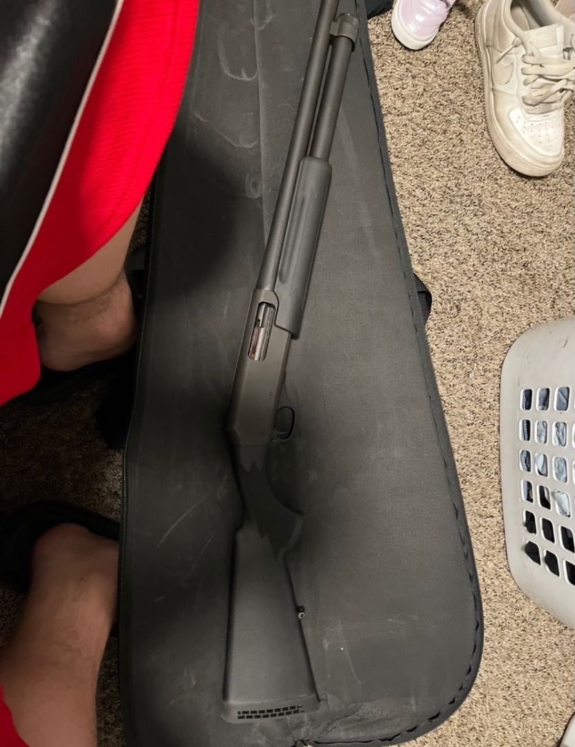 H&R 1871 pump shotgun