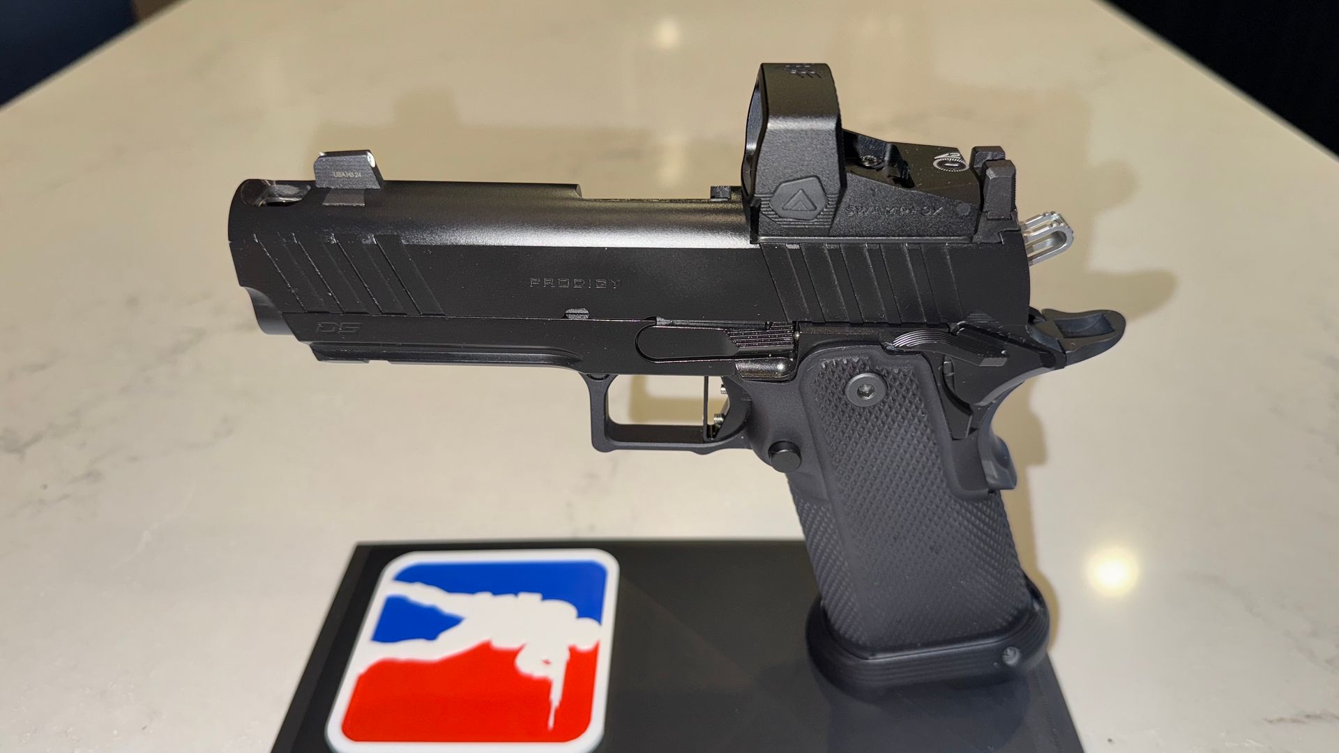 Springfield Prodigy 4.25" Comp with Phoenix Trinity Grip and EGW Internals and Atlas Trigger 2