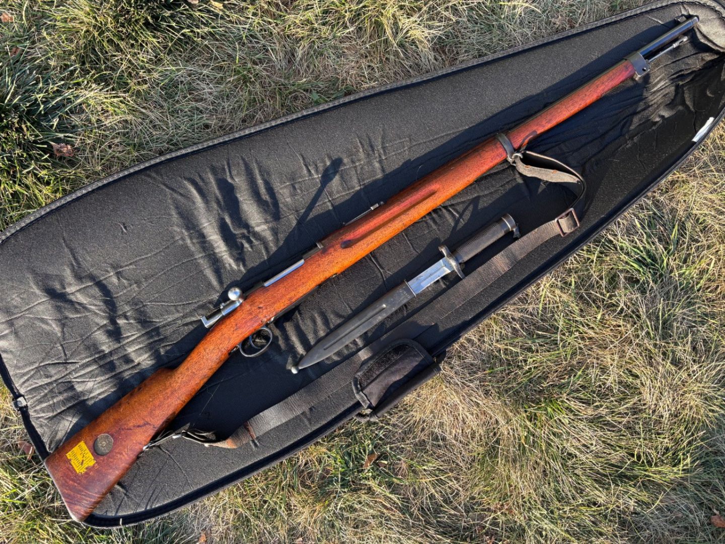 1900 M96 Swedish Mauser - Bayonet and 120 Rounds of Ammo