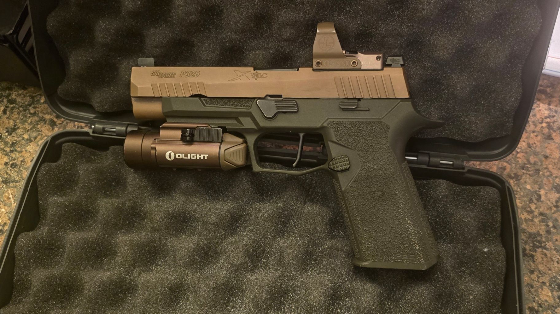 Sig Sauer P320 XVtac (With Leupold DPP optic, apex trigger, extras!) 4