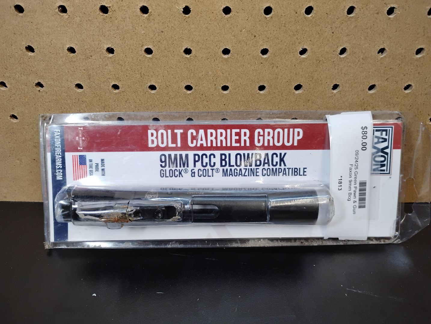 Faxon Gen 2 9mm PCC Blowback Full-Mass Bolt Carrier Group 2