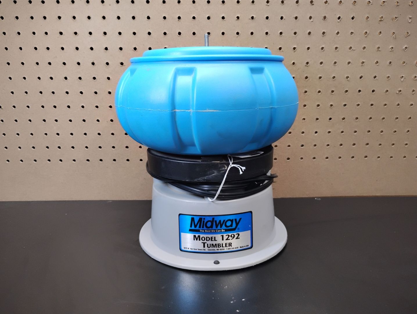 Midway Model 1292 Reloading Vibratory Brass Case Tumbler