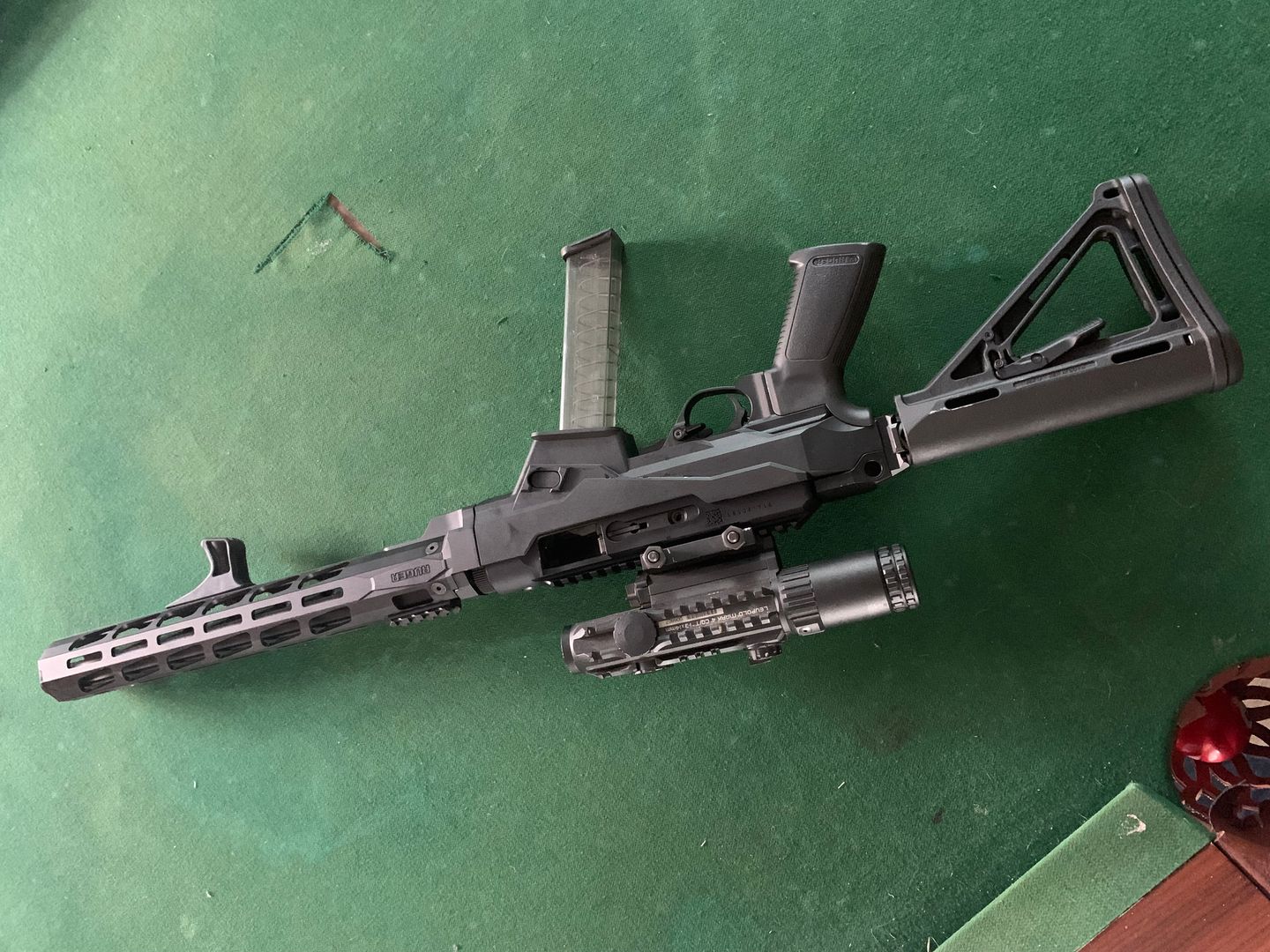 Ruger PC Carbine Tactical 9mm (Glock or Ruger mags) 