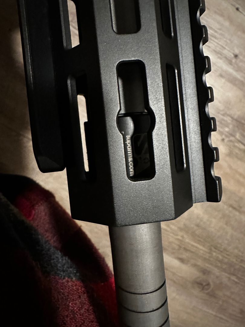 Complete Upper 6mm arc Blackout defense 18" 3