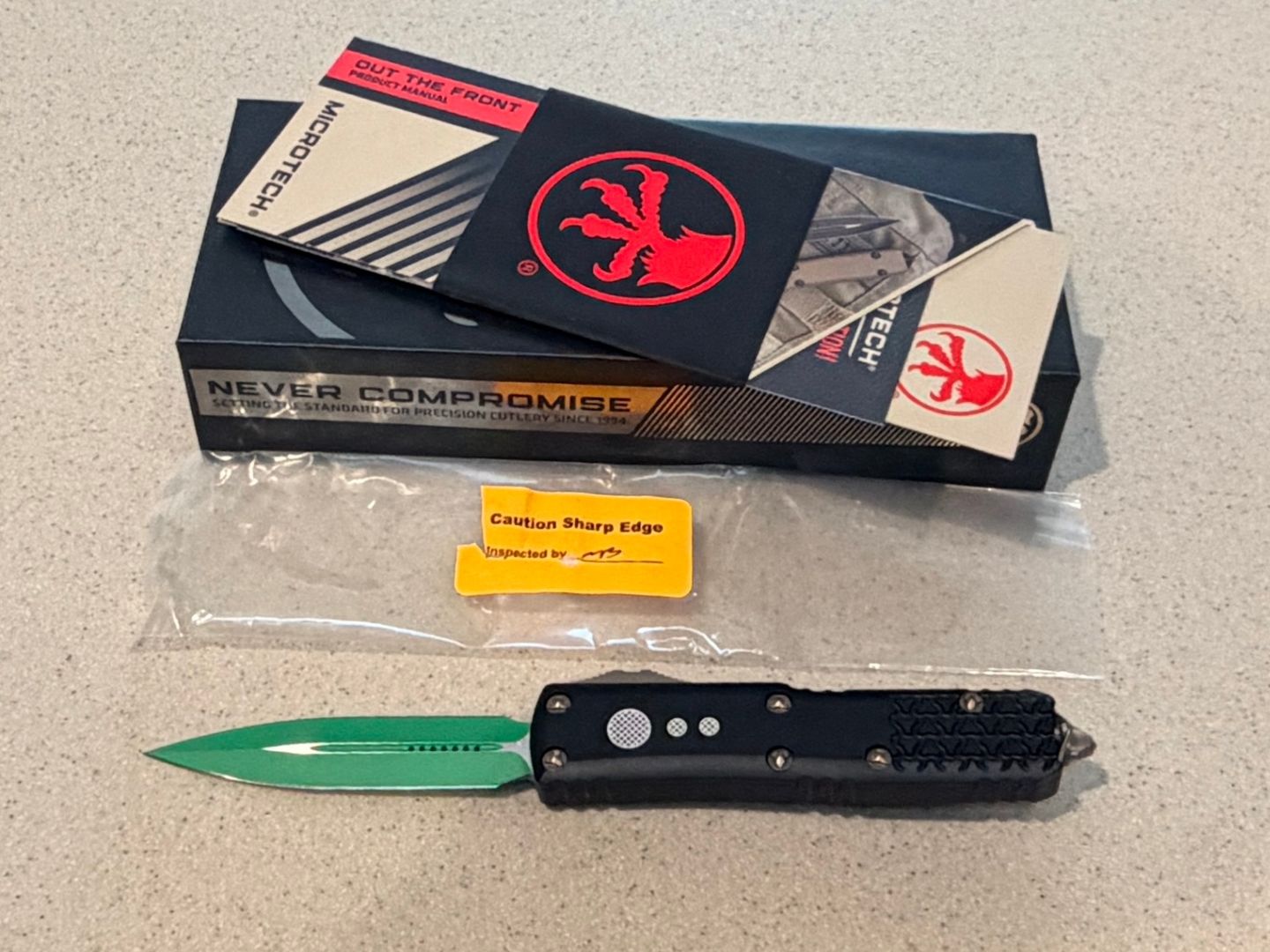 Microtech Ultratech Signature Series Star Wars OTF (Jedi Master)