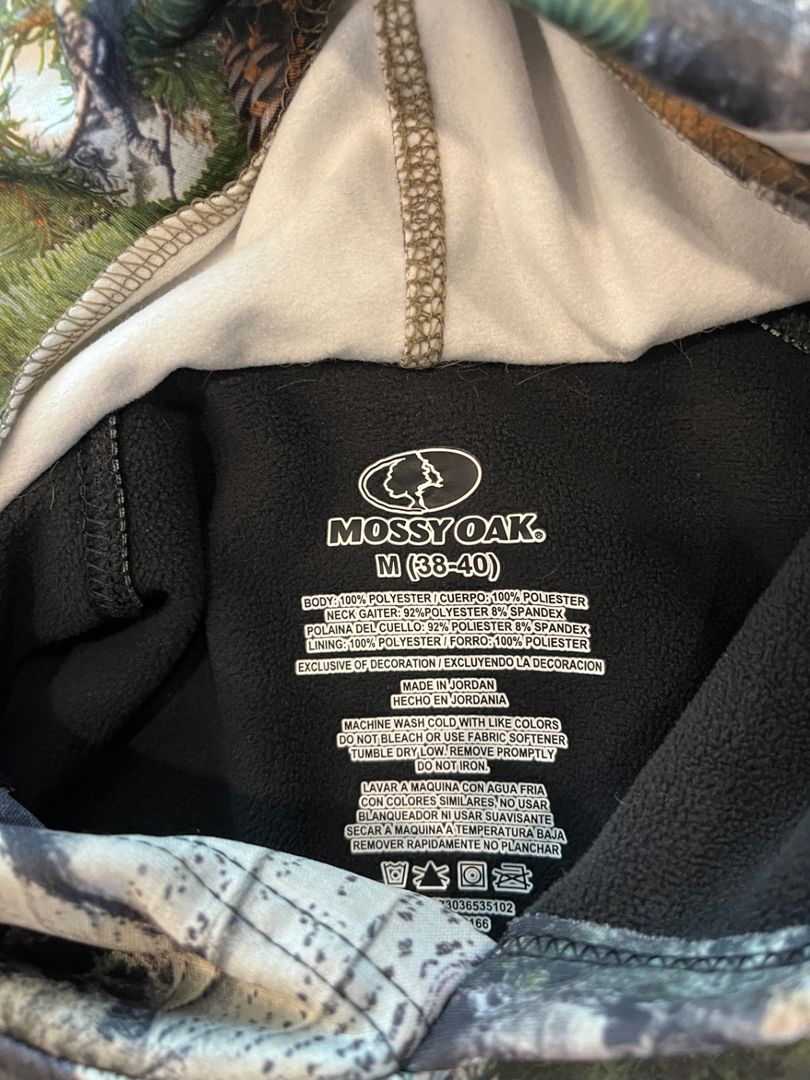 Mossy Oak soft shell hoodie - med 3