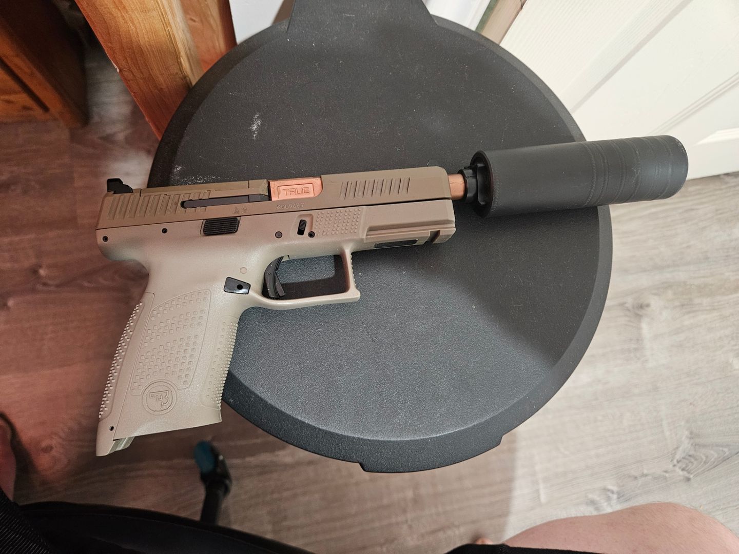 CZ P10c True Percision Threaded barrel copper 5