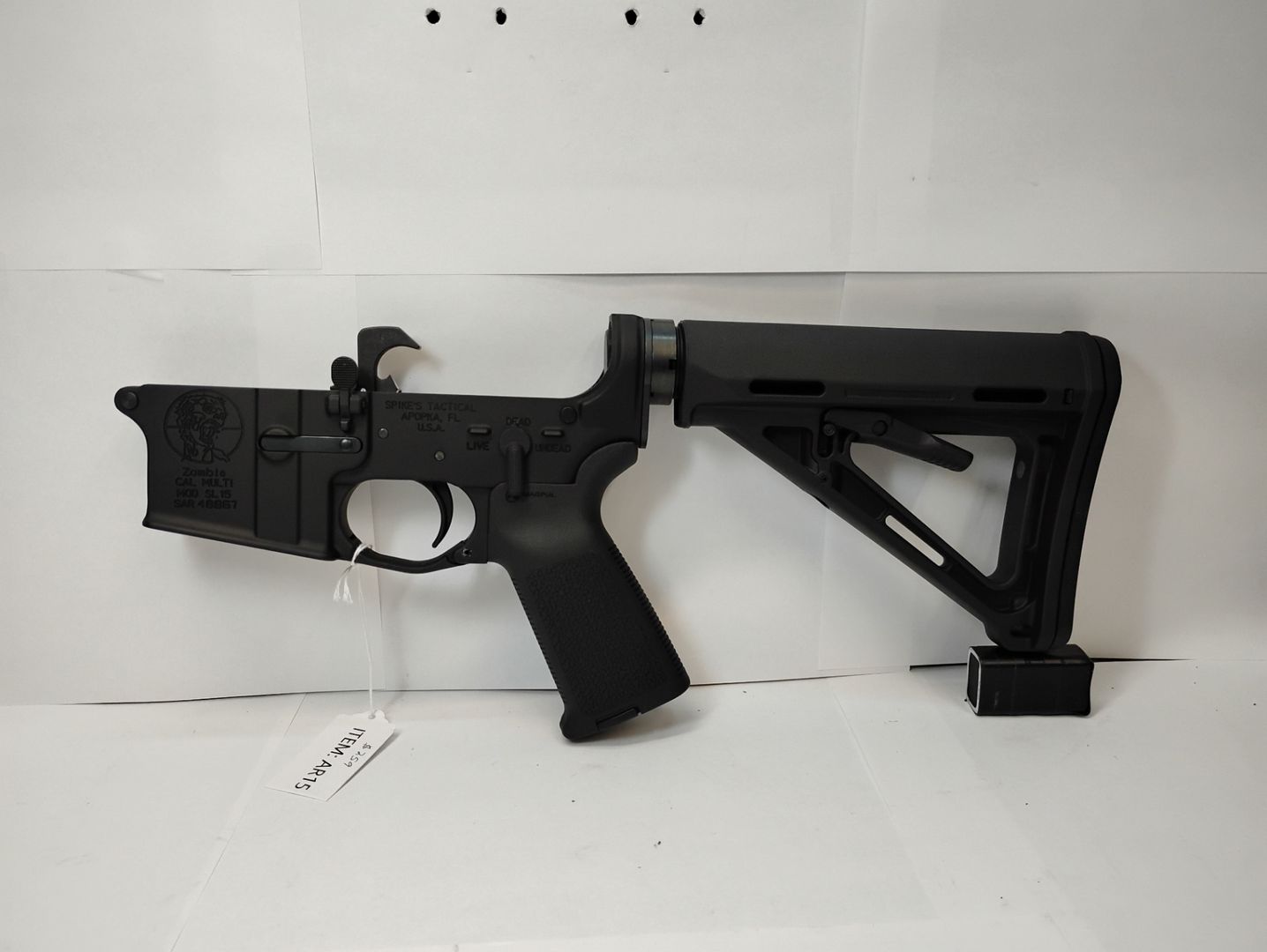 Spikes Tactical Zombie SL-15 Completed Lower Receiver 3