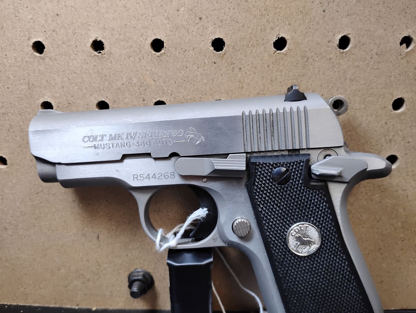 Colt MKIV/Series '80 Mustang .380 Plus II Stainless Pistol 3