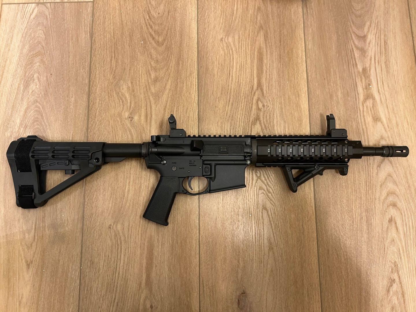 AR15 PISTOL WITH AMMO + ACCESSORIES