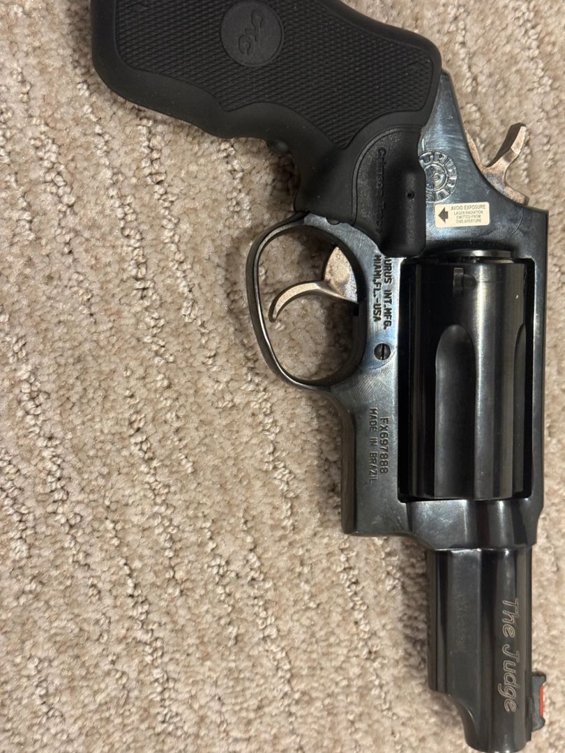 The judge Taurus (w/crimson trace $329)