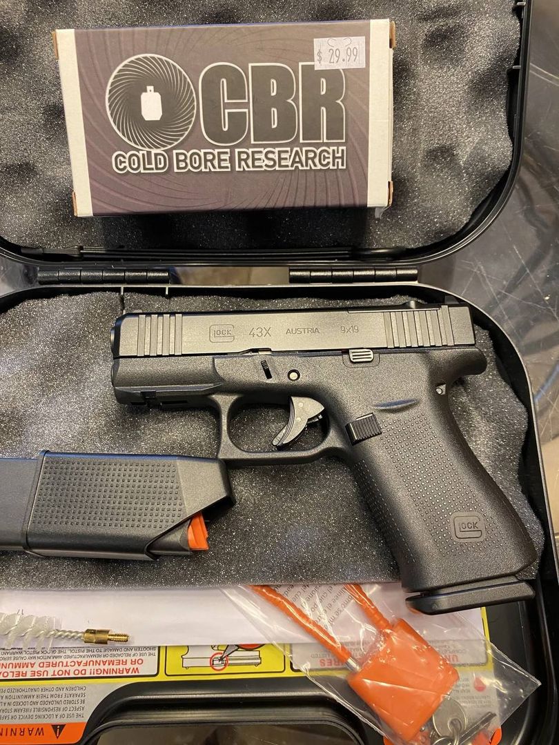 NIB Glock 43X MOS 