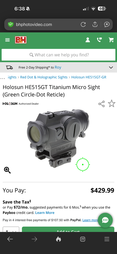 Holosun HE515GT-GR 2