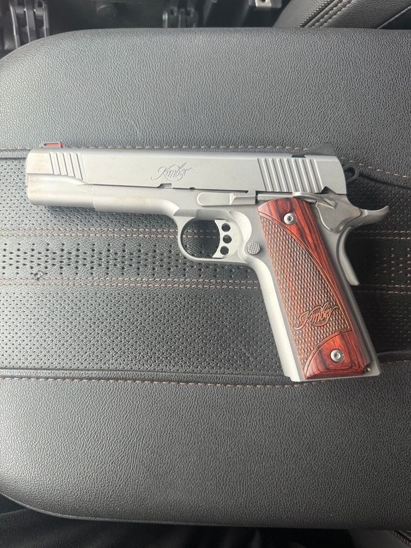 Kimber 45 ACP with many extras 5 in Stainless