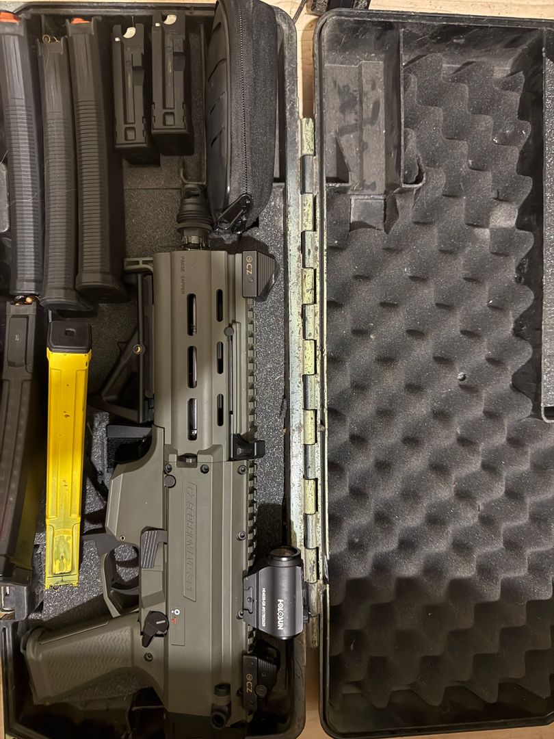 CZ scorpion evo 3 suppressor ready. 